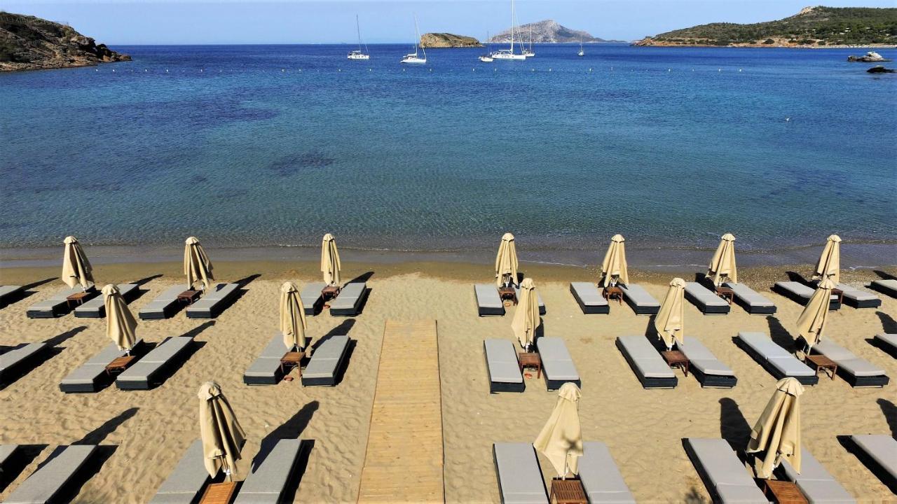 Aegeon Beach Hotel Sounion Bagian luar foto