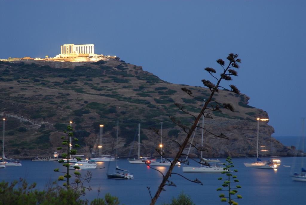 Aegeon Beach Hotel Sounion Bagian luar foto